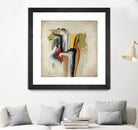 Interfused by Daleno Art on GIANT ART - red shape