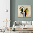Interfused by Daleno Art on GIANT ART - red shape