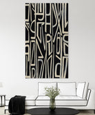 Fun House Vision by Daleno Art on GIANT ART - beige abstract abstrait 