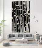 Fun House Vision by Daleno Art on GIANT ART - beige abstract abstrait 