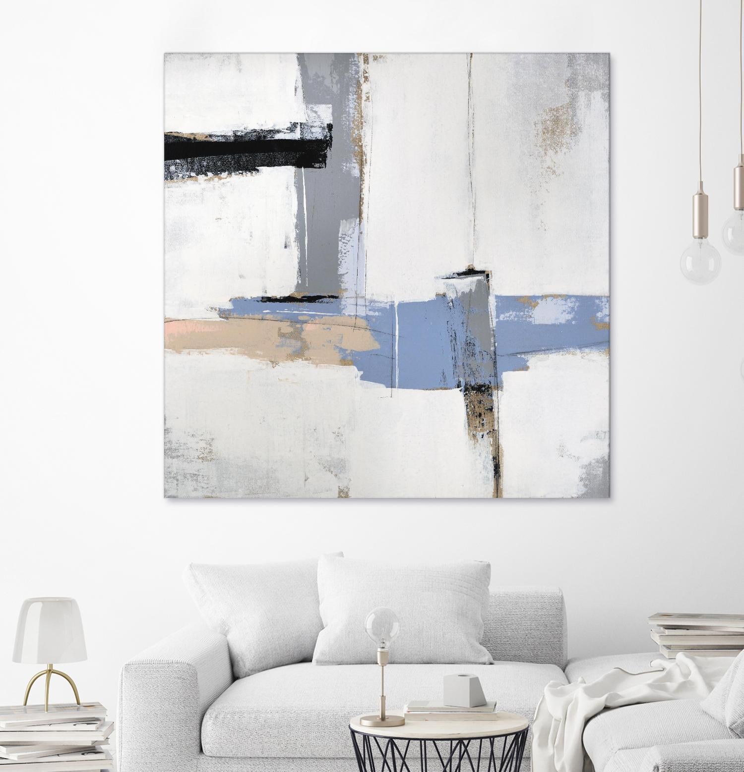 Broken Edges I by Daleno Art on GIANT ART - gold abstract abstrait 