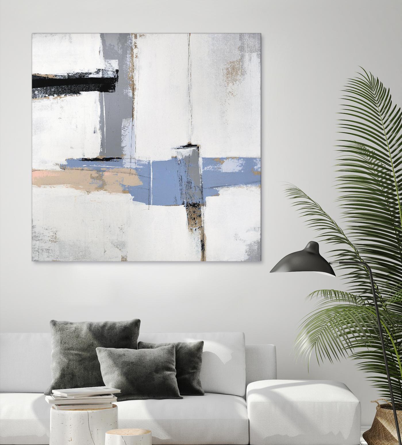 Broken Edges I by Daleno Art on GIANT ART - gold abstract abstrait 