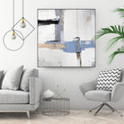 Broken Edges I by Daleno Art on GIANT ART - gold abstract abstrait 
