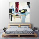 To Tell the Truth I by Daleno Art on GIANT ART - red abstract abstrait 