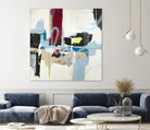 To Tell the Truth I by Daleno Art on GIANT ART - red abstract abstrait 
