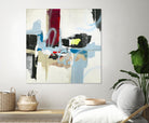 To Tell the Truth I by Daleno Art on GIANT ART - red abstract abstrait 