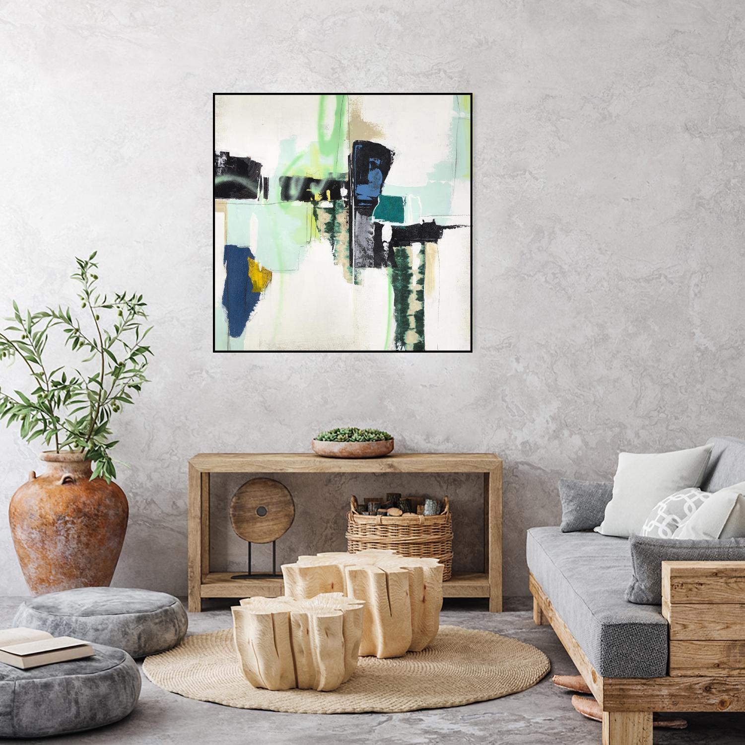 To Tell the Truth II by Daleno Art on GIANT ART - beige abstract abstrait 