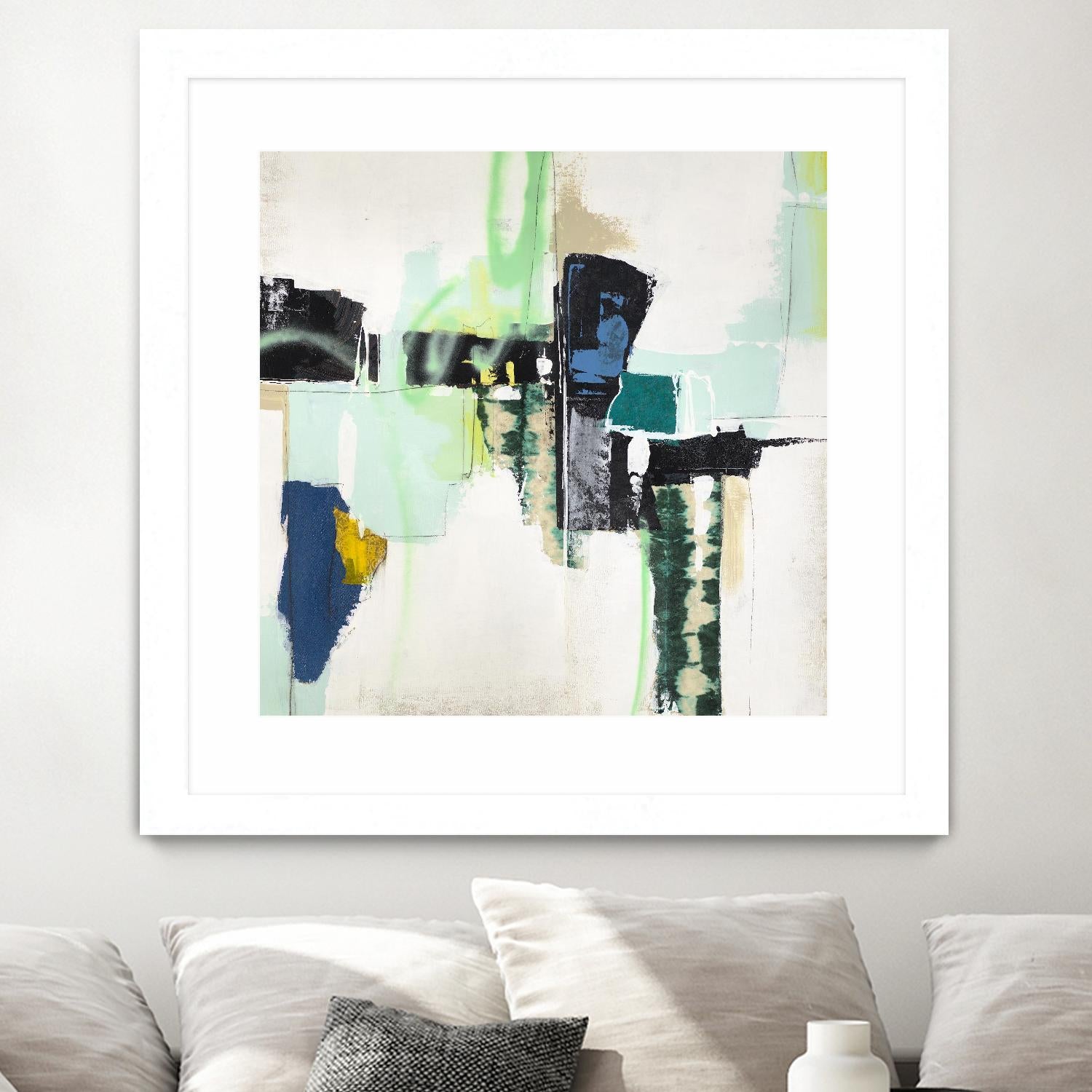 To Tell the Truth II by Daleno Art on GIANT ART - beige abstract abstrait 