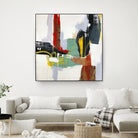 To Tell the Truth III by Daleno Art on GIANT ART - red abstract