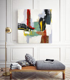To Tell the Truth III by Daleno Art on GIANT ART - red abstract