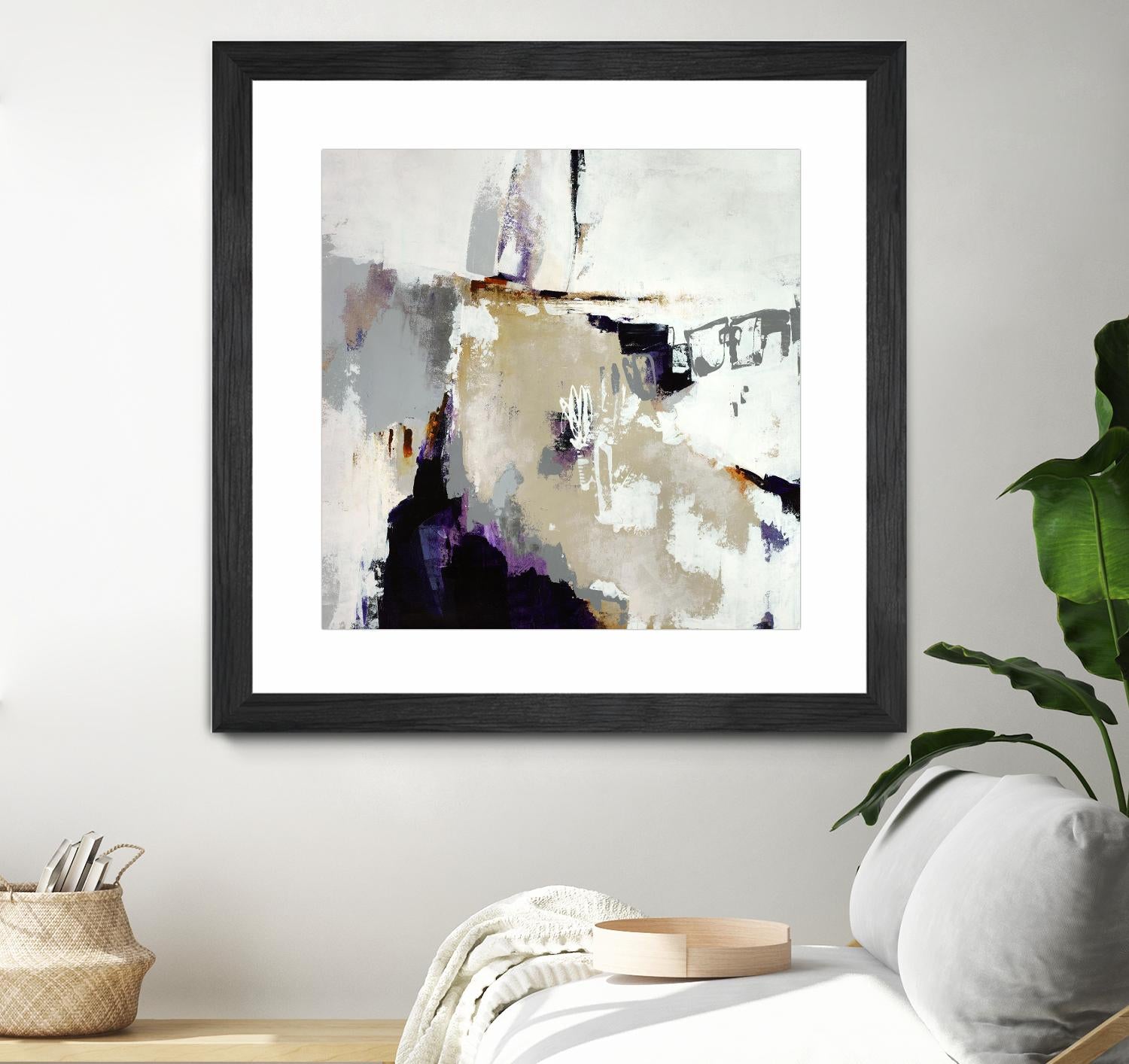 Tumult Roar by Daleno Art on GIANT ART - orange abstract abstrait 