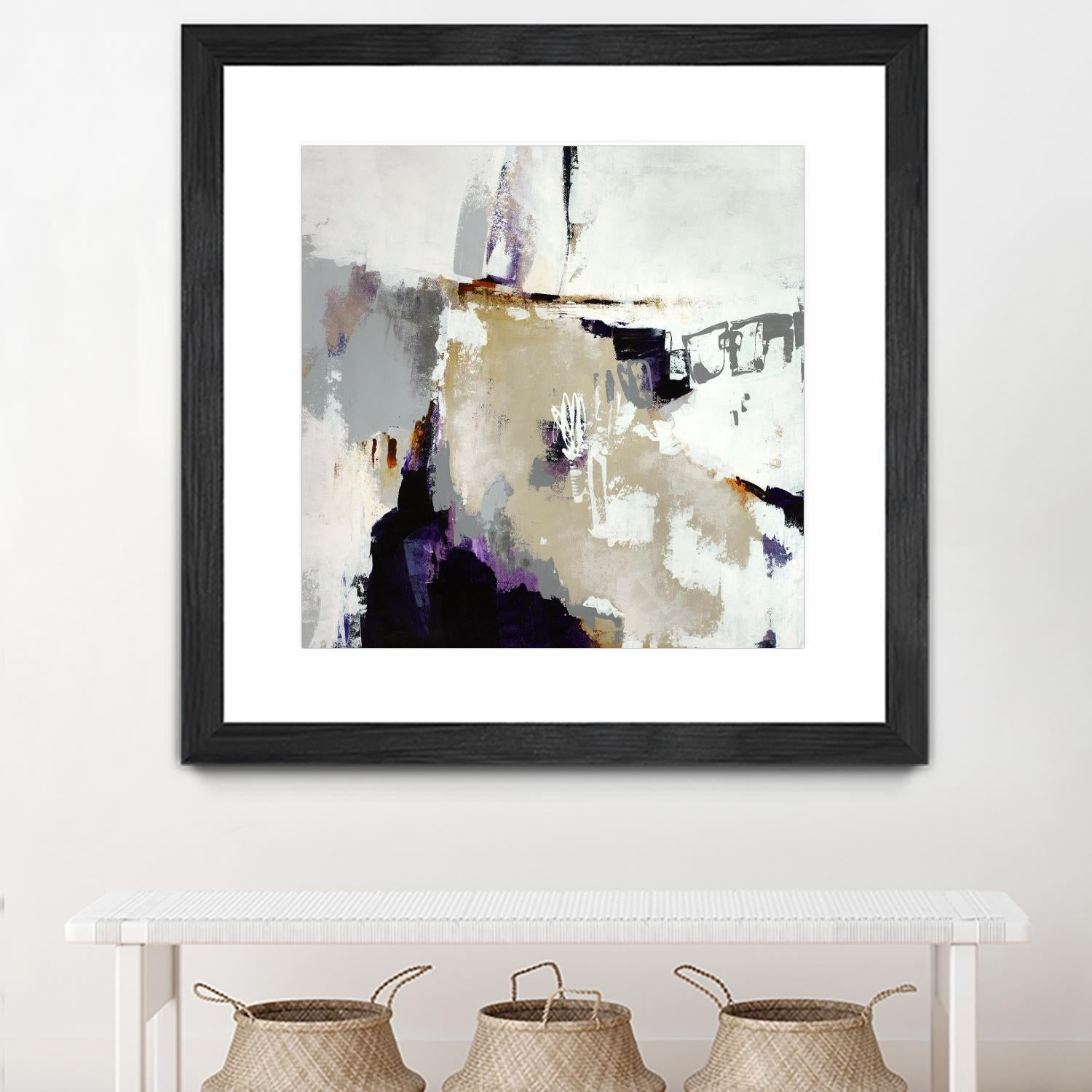 Tumult Roar by Daleno Art on GIANT ART - orange abstract abstrait 