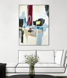 Truthful Tales I by Daleno Art on GIANT ART - red abstract abstrait 