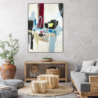 Truthful Tales I by Daleno Art on GIANT ART - red abstract abstrait 