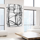Sensational Climb by Daleno Art on GIANT ART - white black & white abstrait 
