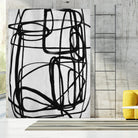 Sensational Climb by Daleno Art on GIANT ART - white black & white abstrait 