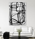 Sensational Climb by Daleno Art on GIANT ART - white black & white abstrait 