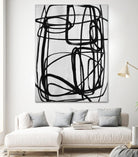 Sensational Climb by Daleno Art on GIANT ART - white black & white abstrait 