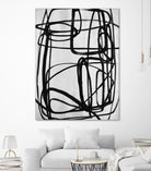 Sensational Climb by Daleno Art on GIANT ART - white black & white abstrait 