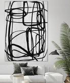 Sensational Climb by Daleno Art on GIANT ART - white black & white abstrait 
