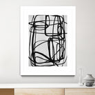 Sensational Climb by Daleno Art on GIANT ART - white black & white abstrait 