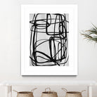 Sensational Climb by Daleno Art on GIANT ART - white black & white abstrait 