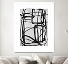 Sensational Climb by Daleno Art on GIANT ART - white black & white abstrait 