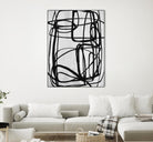 Sensational Climb by Daleno Art on GIANT ART - white black & white abstrait 