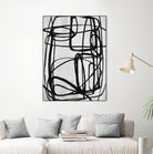 Sensational Climb by Daleno Art on GIANT ART - white black & white abstrait 