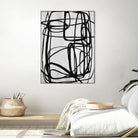 Sensational Climb by Daleno Art on GIANT ART - white black & white abstrait 