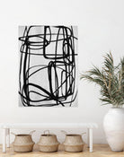 Sensational Climb by Daleno Art on GIANT ART - white black & white abstrait 