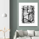 Sensational Climb by Daleno Art on GIANT ART - white black & white abstrait 