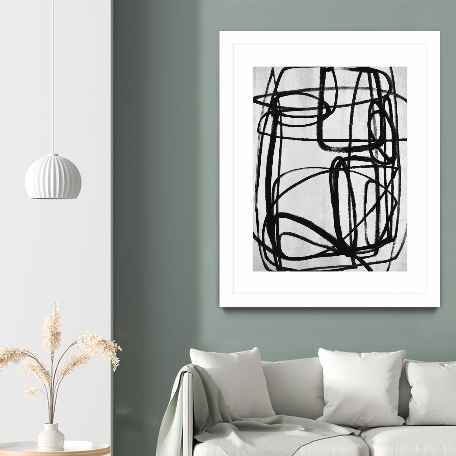 Sensational Climb by Daleno Art on GIANT ART - white black & white abstrait 