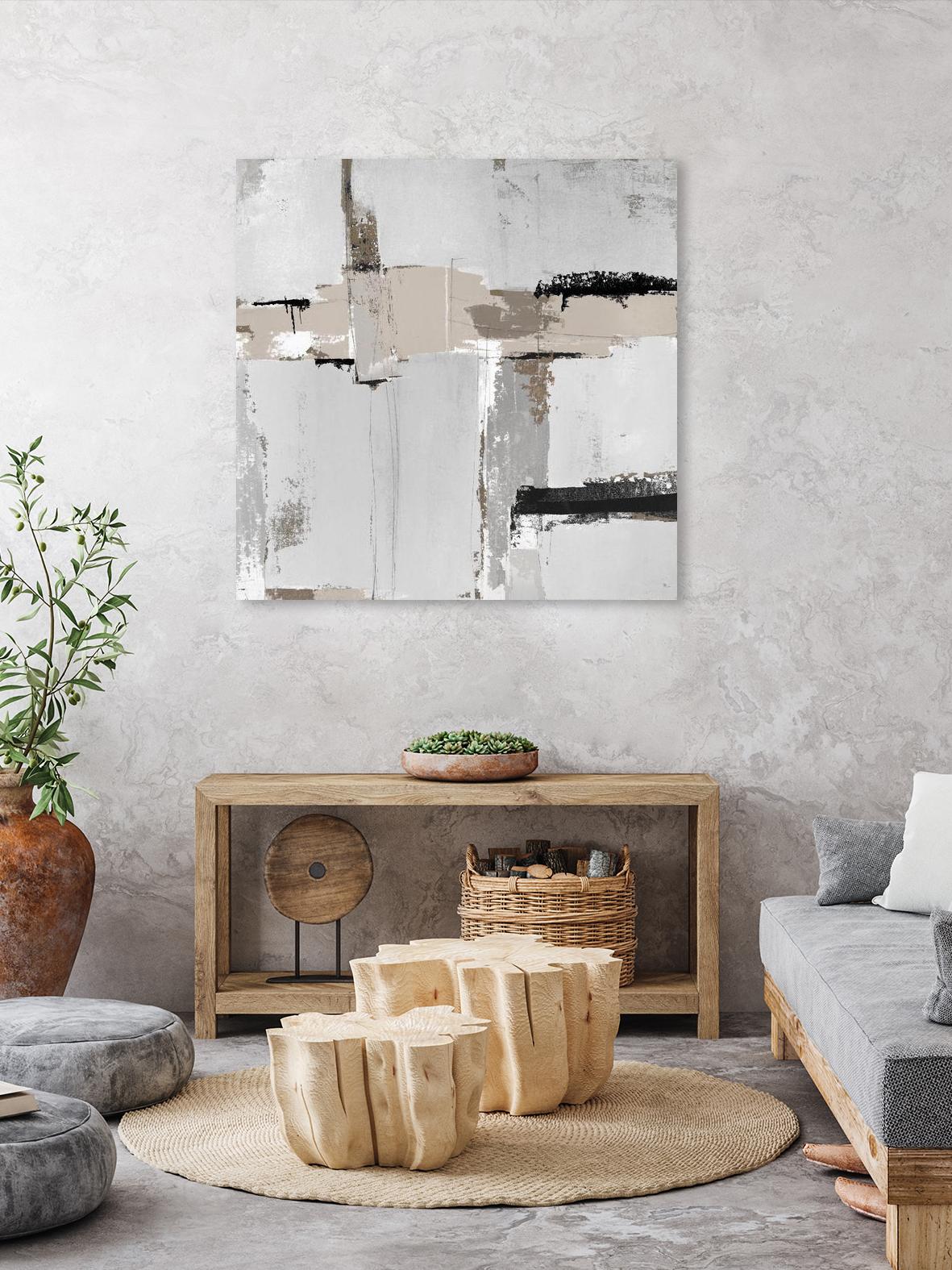Off Edge I by Daleno Art on GIANT ART - black abstract abstract