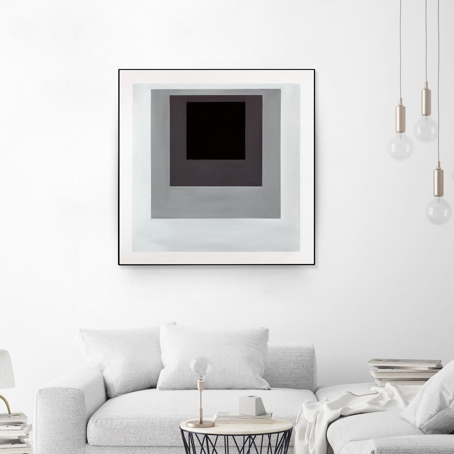 Inside Box Thinker by Daleno Art on GIANT ART - white black & white after joseph b