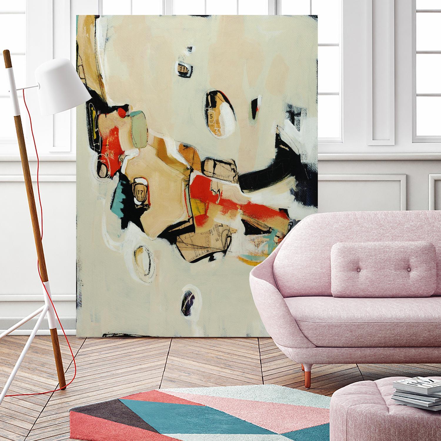 Charred Memorbilia by Daleno Art on GIANT ART - beige abstract abstrait 