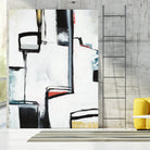 The A Line I by Daleno Art on GIANT ART - red abstract abstrait 