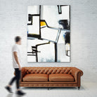 The A Line II by Daleno Art on GIANT ART - white abstract abstrait 