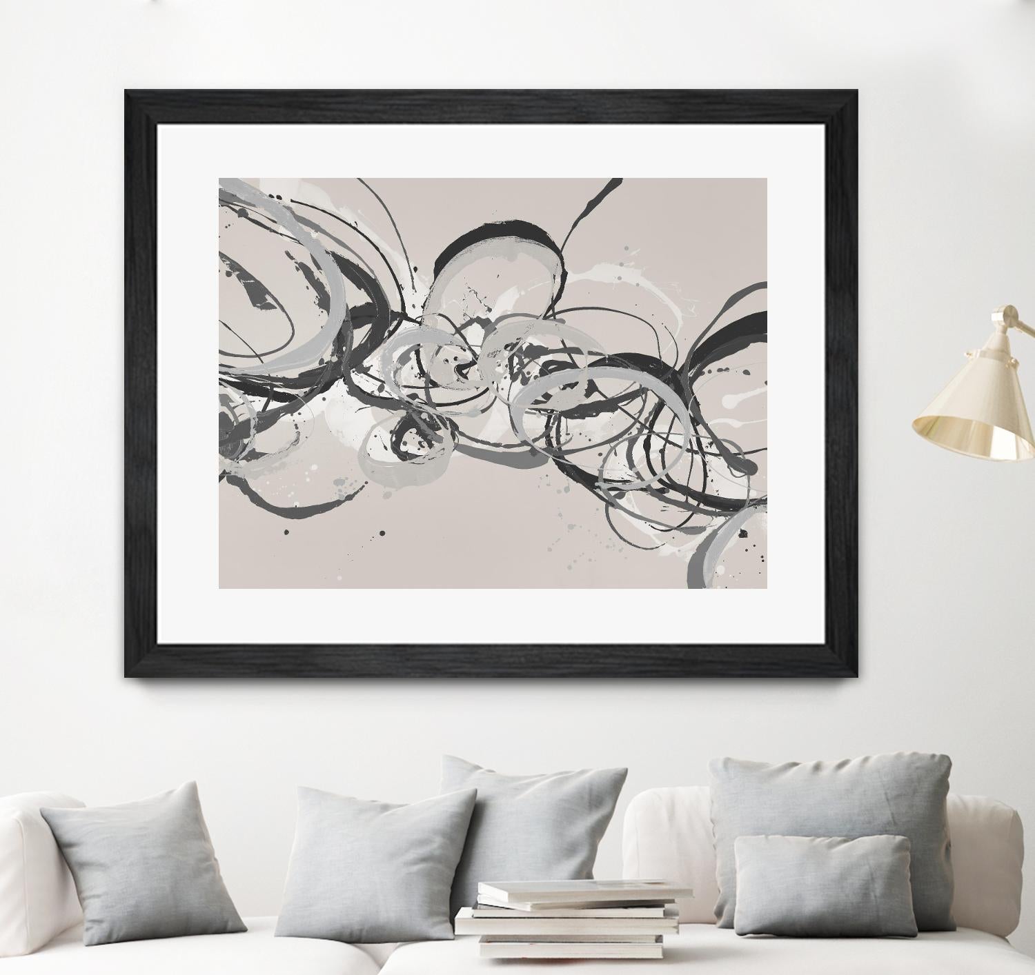 Demanding Order IV by Daleno Art on GIANT ART - white abstract abstrait 