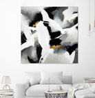 Driven to Dig In by Daleno Art on GIANT ART - gold abstract abstrait 