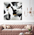 Driven to Dig In by Daleno Art on GIANT ART - gold abstract abstrait 