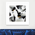 Driven to Dig In by Daleno Art on GIANT ART - gold abstract abstrait 
