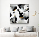 Driven to Dig In by Daleno Art on GIANT ART - gold abstract abstrait 
