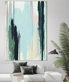 Splendid Mirage I by Daleno Art on GIANT ART - pink abstract abstrait 