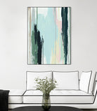 Splendid Mirage I by Daleno Art on GIANT ART - pink abstract abstrait 