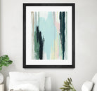 Splendid Mirage I by Daleno Art on GIANT ART - pink abstract abstrait 