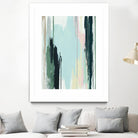 Splendid Mirage I by Daleno Art on GIANT ART - pink abstract abstrait 