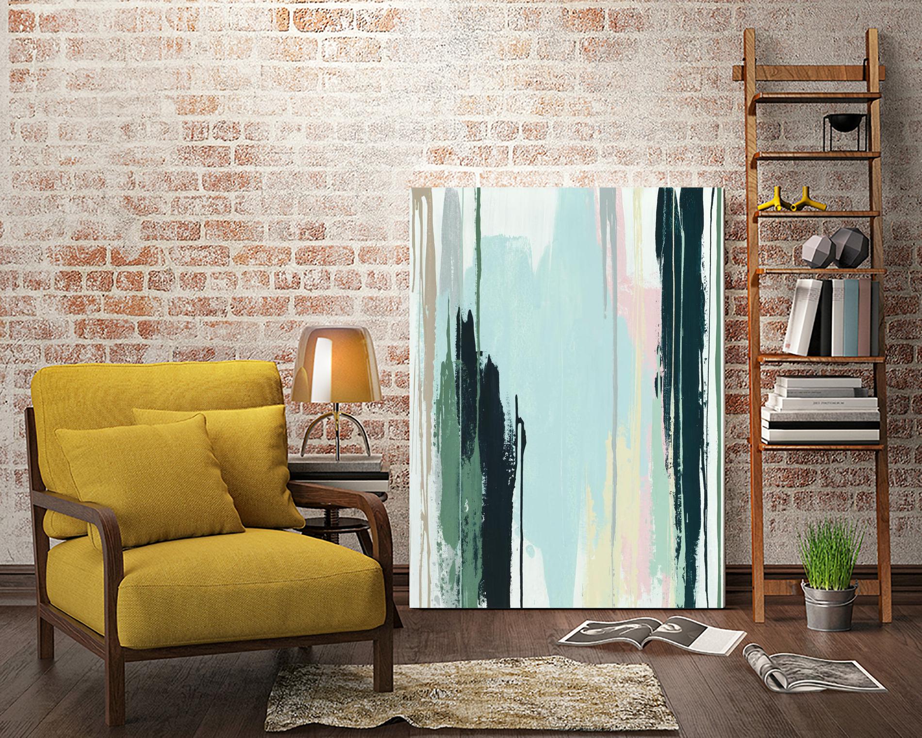 Splendid Mirage I by Daleno Art on GIANT ART - pink abstract abstrait 