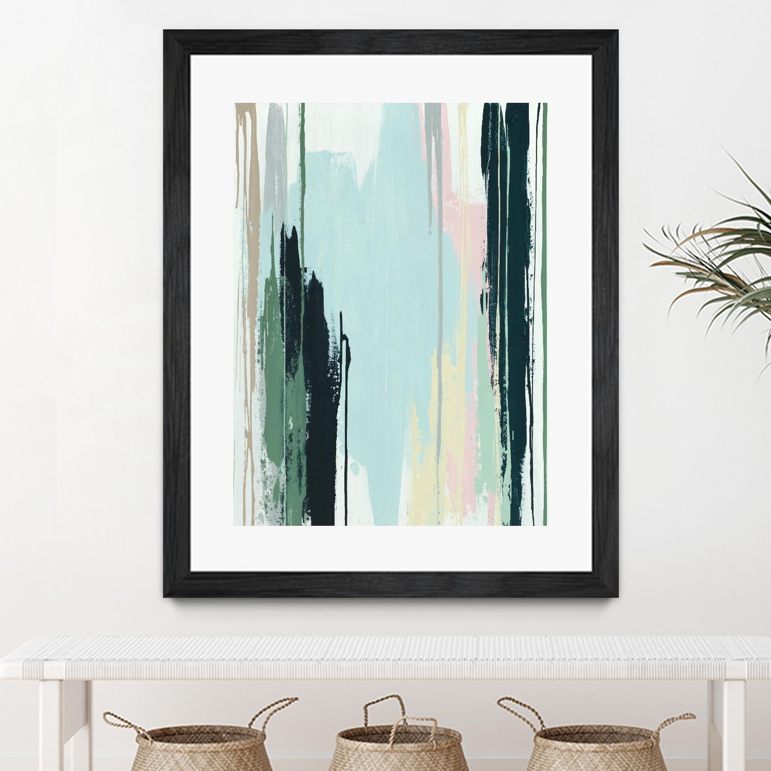 Splendid Mirage I by Daleno Art on GIANT ART - pink abstract abstrait 