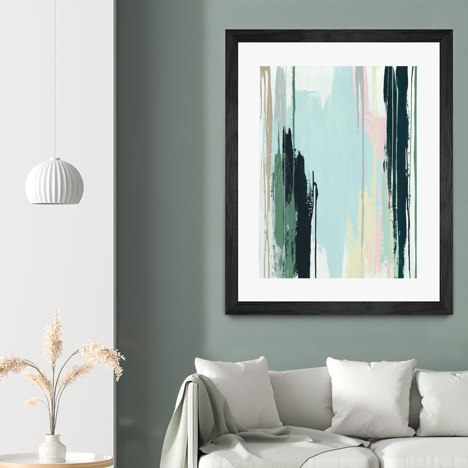 Splendid Mirage I by Daleno Art on GIANT ART - pink abstract abstrait 